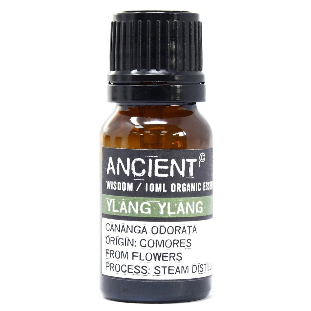 112149-20 Ekologiska Eteriska Oljor för Aromaterapi 10 ml - Ancient Wisdom Ylang Ylang